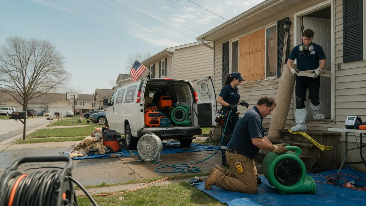 Water Damage Restoration in Milton, KY near me